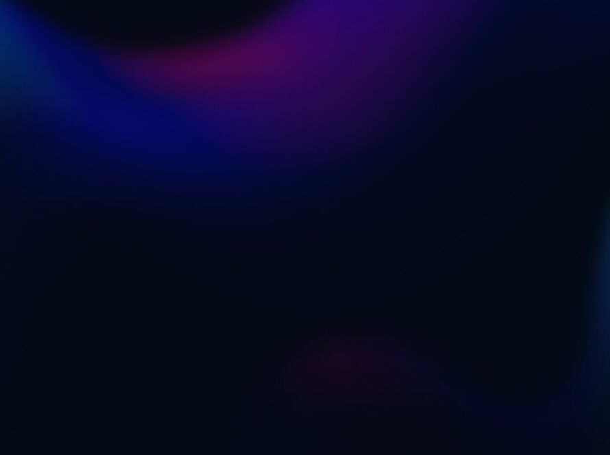 Ilustrație abstractă cu gradient de culori, sugerând inteligența artificială